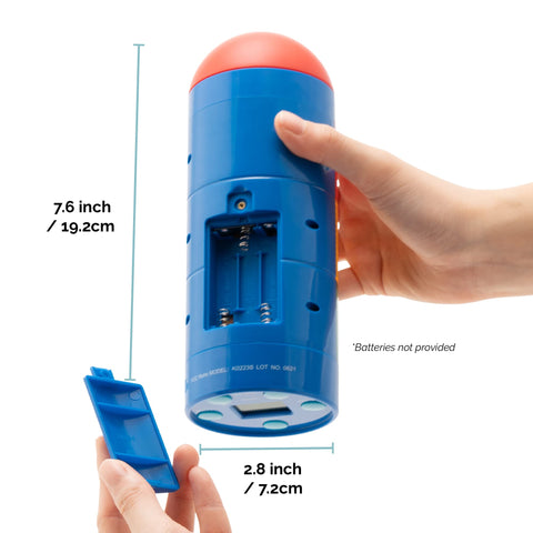 KADAMS battery access uses a small Phillips screwdriver for maintenance.
