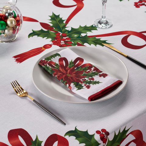 Kadut hemmed edges detail highlights polished finish for formal dinners