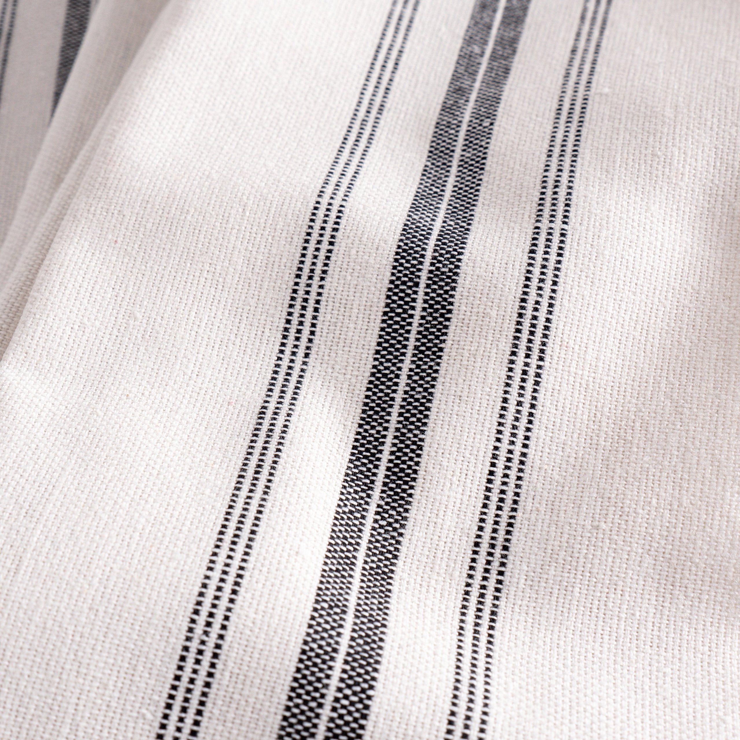 KAF Home close-up on knit cotton towels charcoal shows soft, durable weave for frequent use.