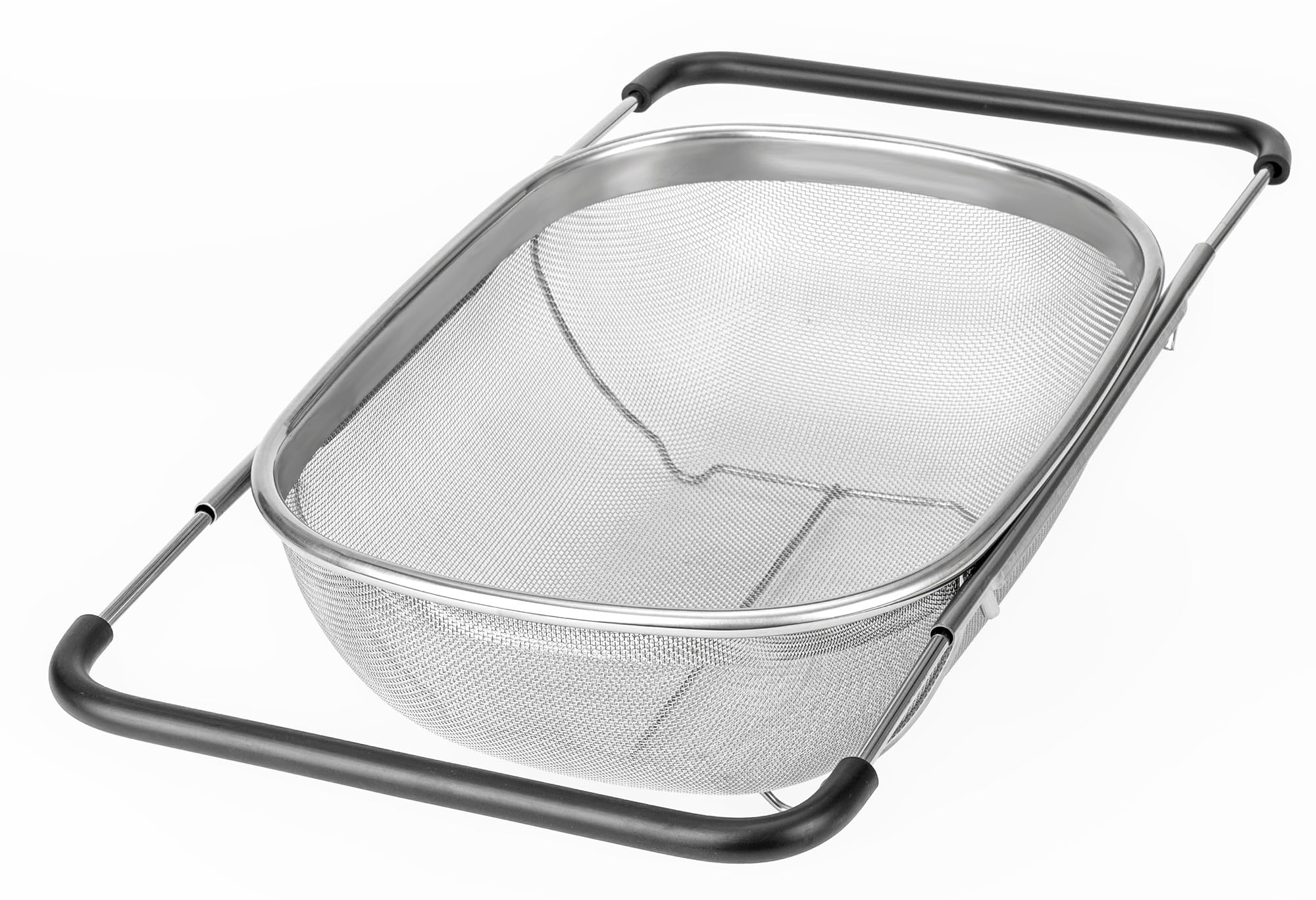 KAFOOR over the sink colander with 6-quart capacity for batch rinsing.