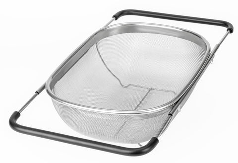 KAFOOR over the sink colander with 6-quart capacity for batch rinsing.