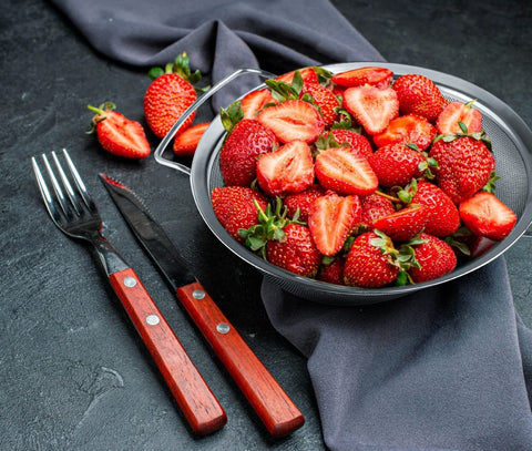 KAFOOR fine mesh strainer for quinoa and rice with precise drainage