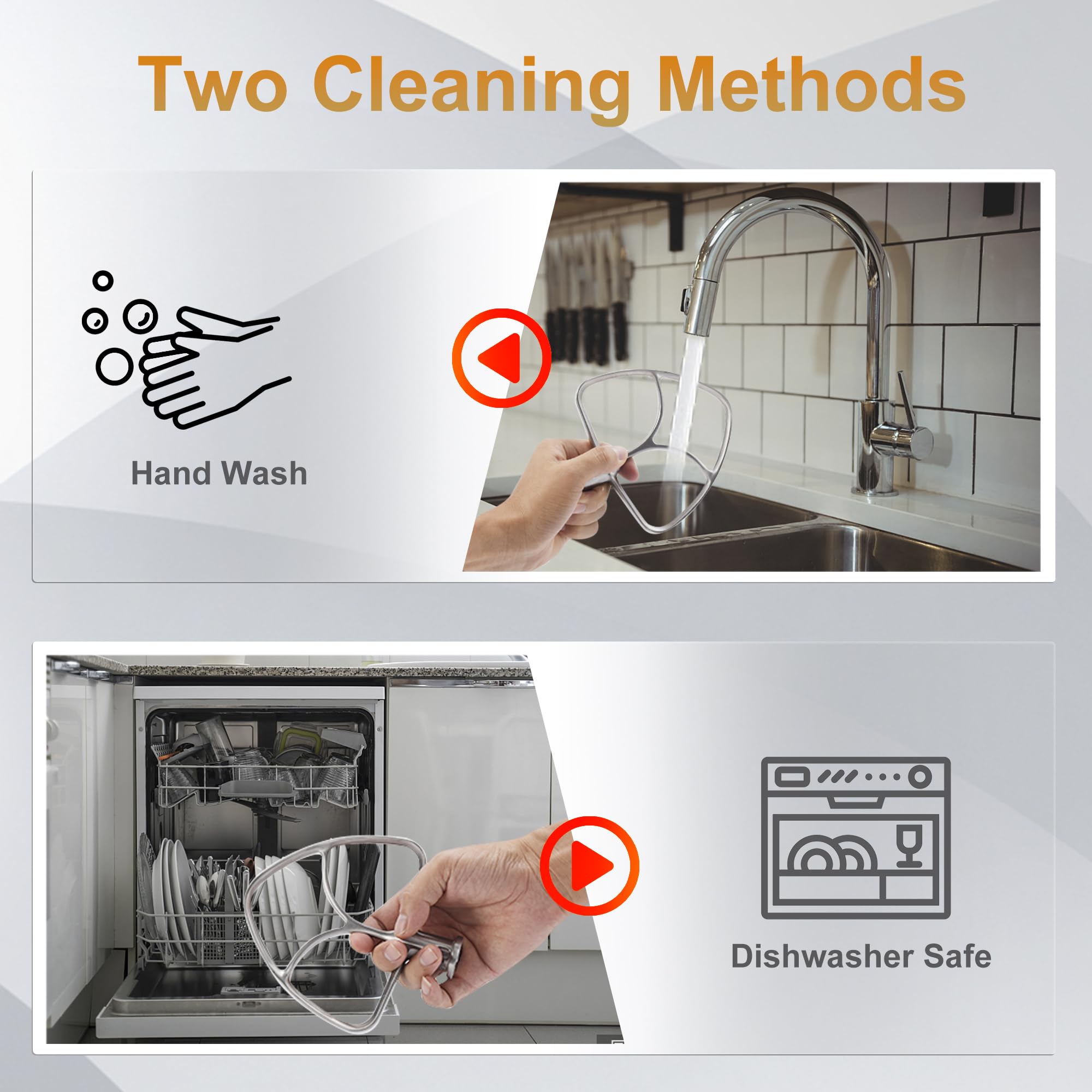 Kainasch beater for Professional 600 series supports versatile batter prep.