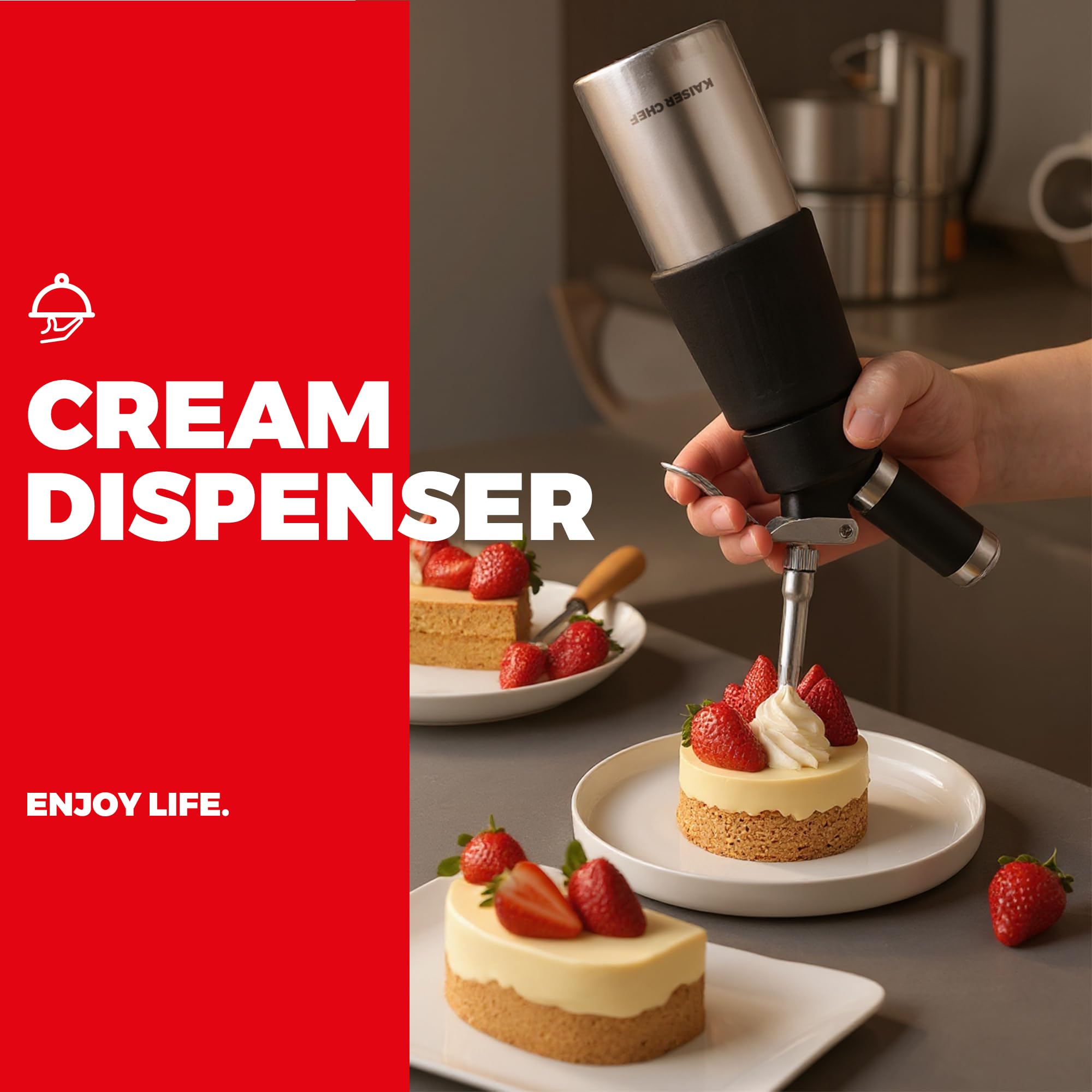 Kaiser Chef compact design for easy storage after use