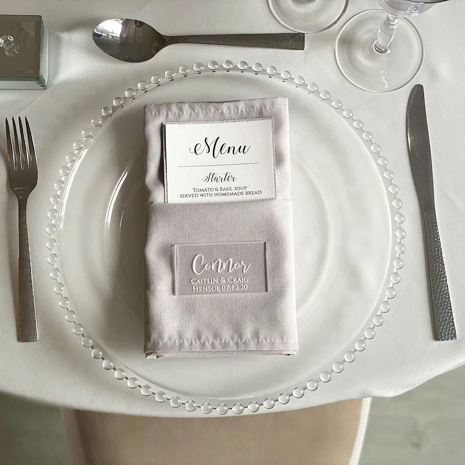 KAITELA outdoor-friendly and water-resistant for elegant outdoor table settings.