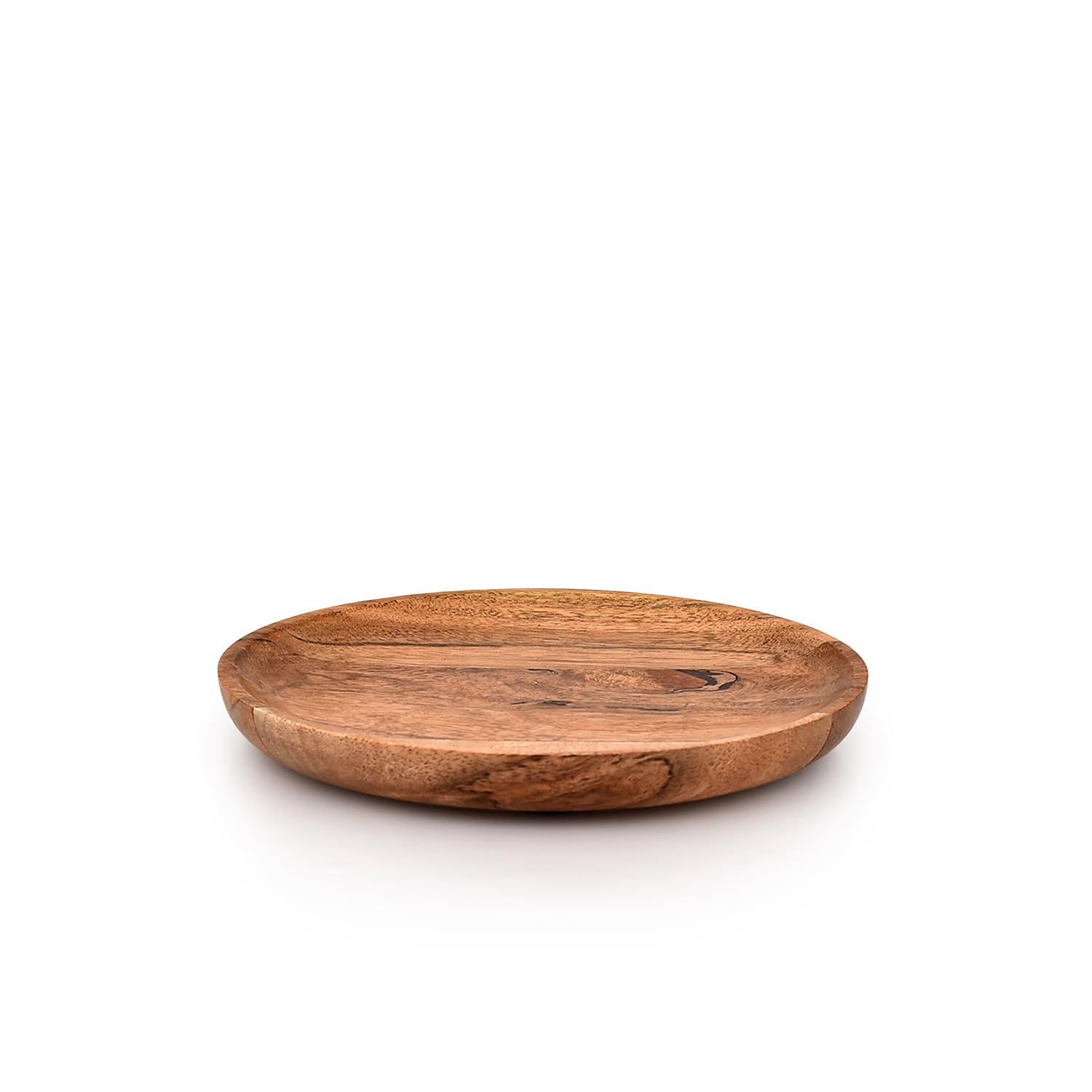 Kaizen Casa acacia plates perfect for charcuterie boards, snacks, and festive gatherings.