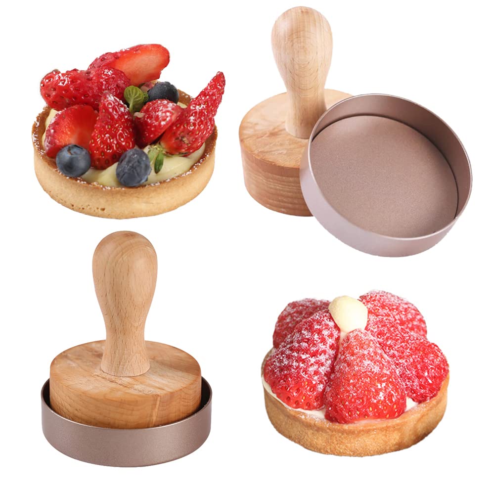 KALAIEN 3-inch tart mold with non-stick surface for clean release.