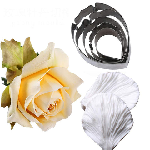 KALAIEN fondant petal mold for uniform, studio ready petals.