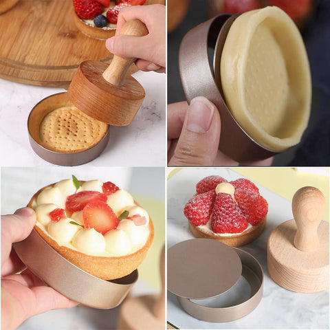 KALAIEN versatile pans for pumpkin pie, apple pie, muffins.