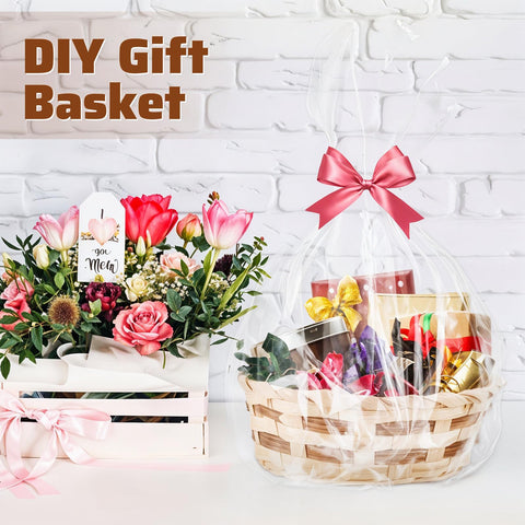 KALIONE round storage basket stackable for compact kitchen organization