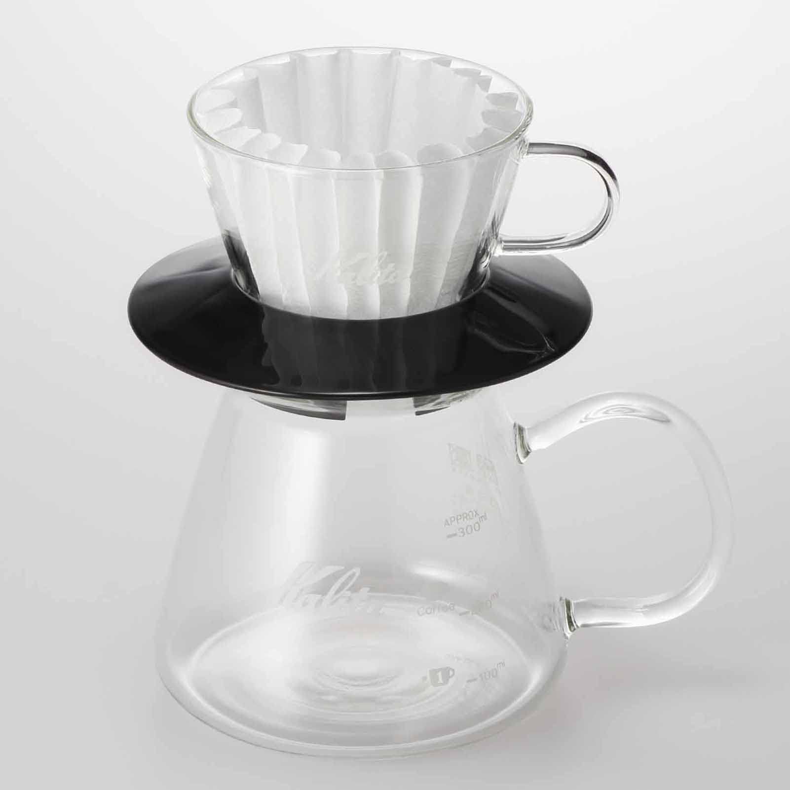Kalita heat-resistant tempered glass showcases clarity