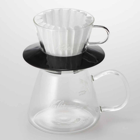 Kalita heat-resistant tempered glass showcases clarity
