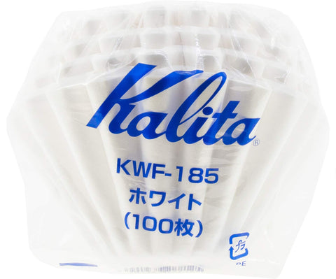 Kalita Wave 185 filters large pack for balanced brewing