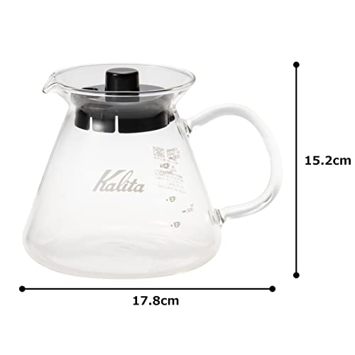 Kalita Wave 500 Server G origin: Thailand glass, Japan lid