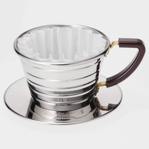 Kalita Wave 155 filter compatibility promotes even extraction and clean brewing
