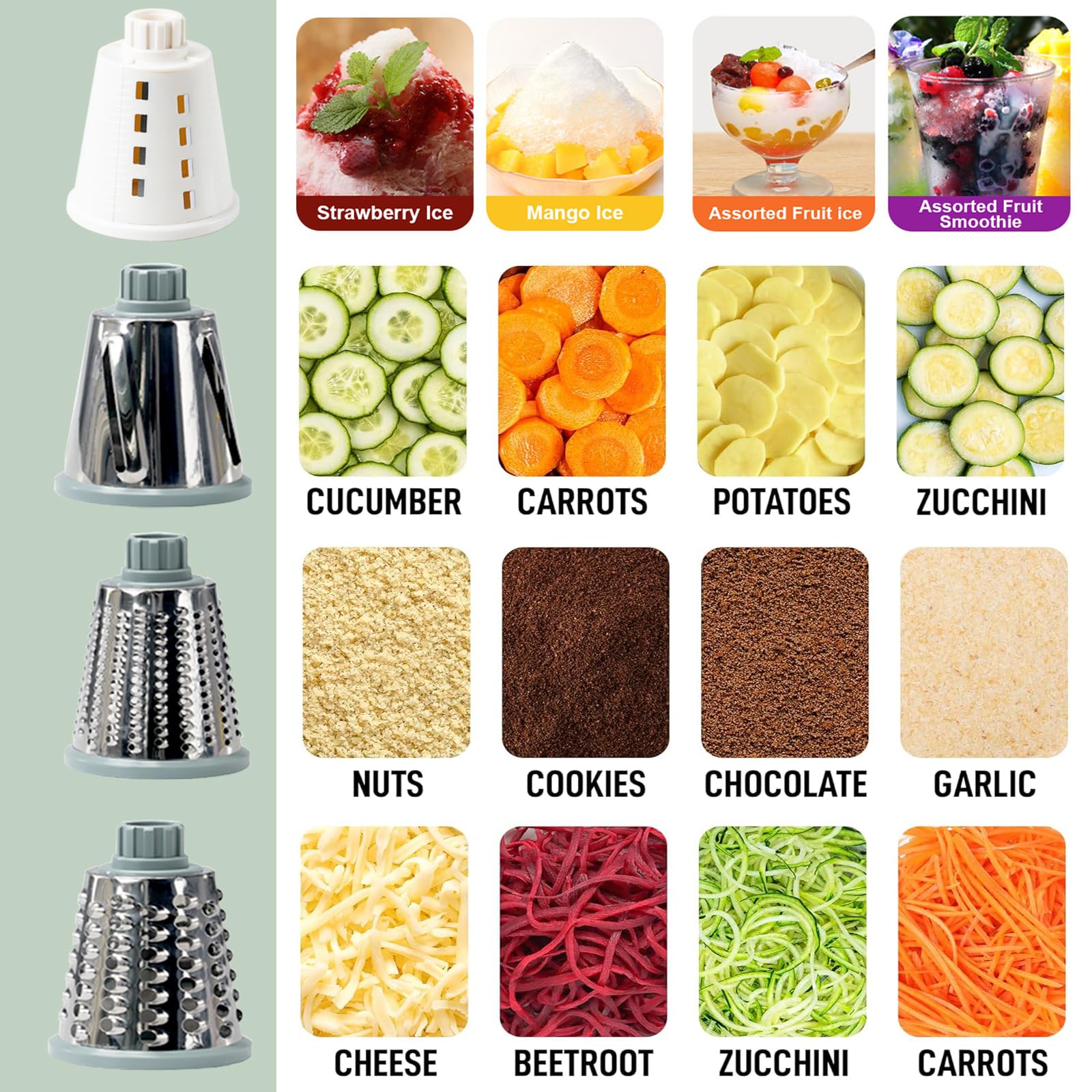 KalraMay cheese grater slicing fruits for bright salads and garnishes