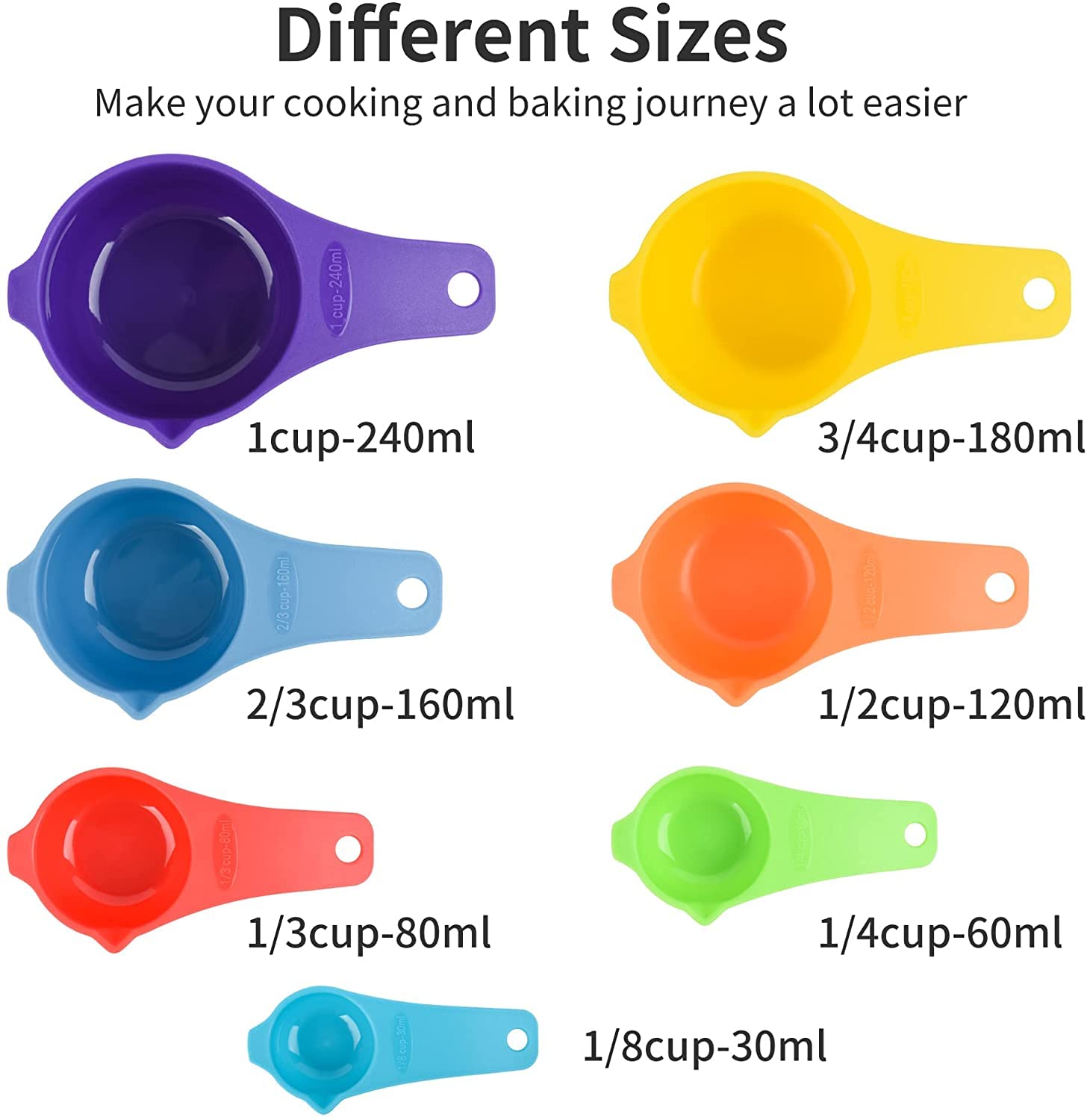 Kalsreui rainbow color set adds vibrant style to your cooking