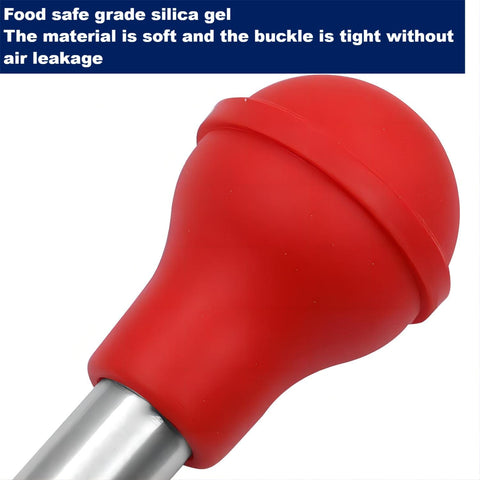Dishwasher-safe baster components for easy cleanup