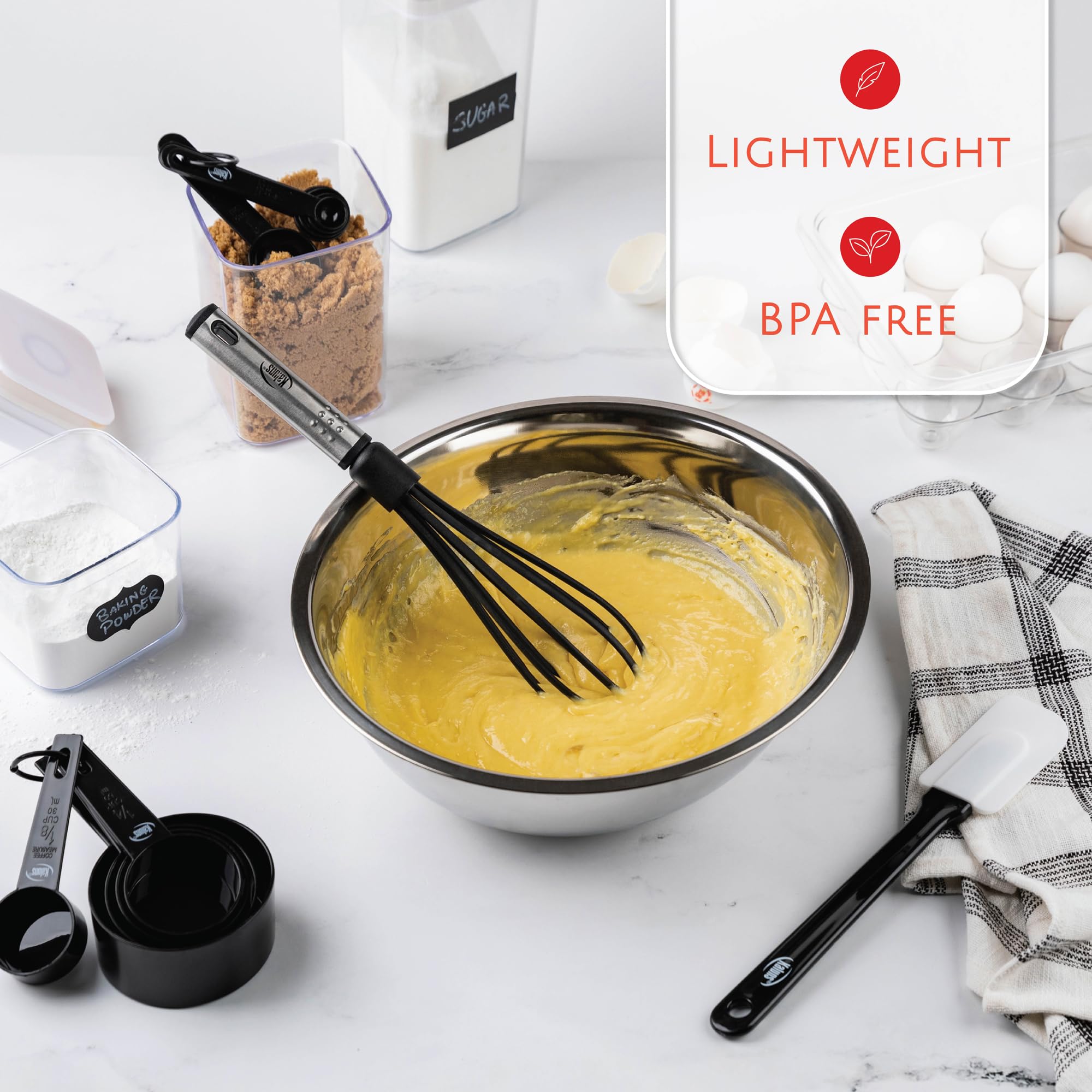 Kaluns silicone spatula non-stick performance for easy pan release