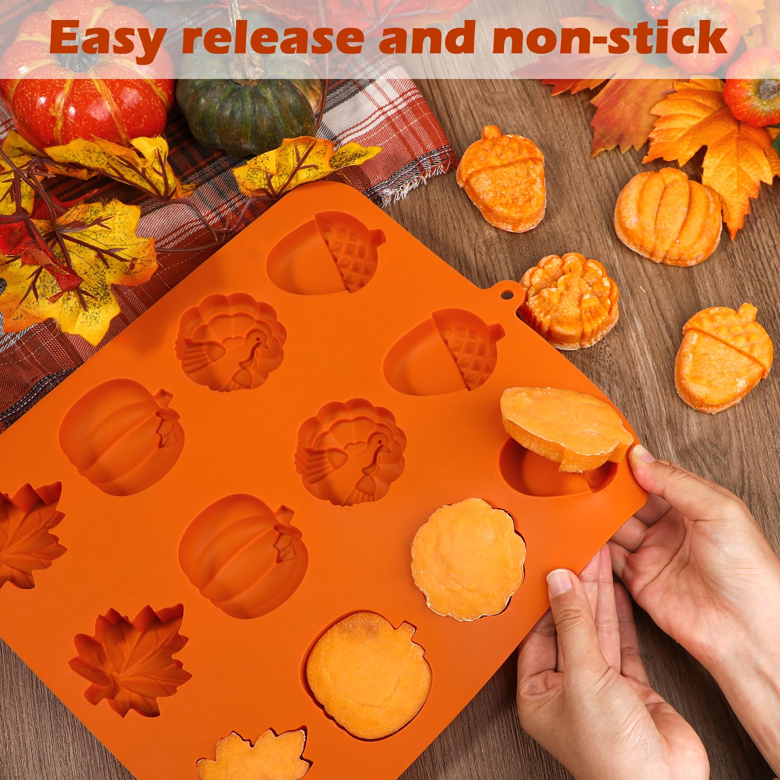 Kamehame turkey shape mold perfect for desserts and crafts