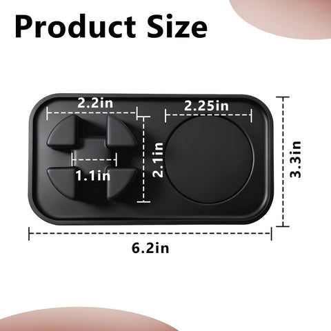 Kamrexi tamping mat features non-slip surface to prevent slipping during tamping.