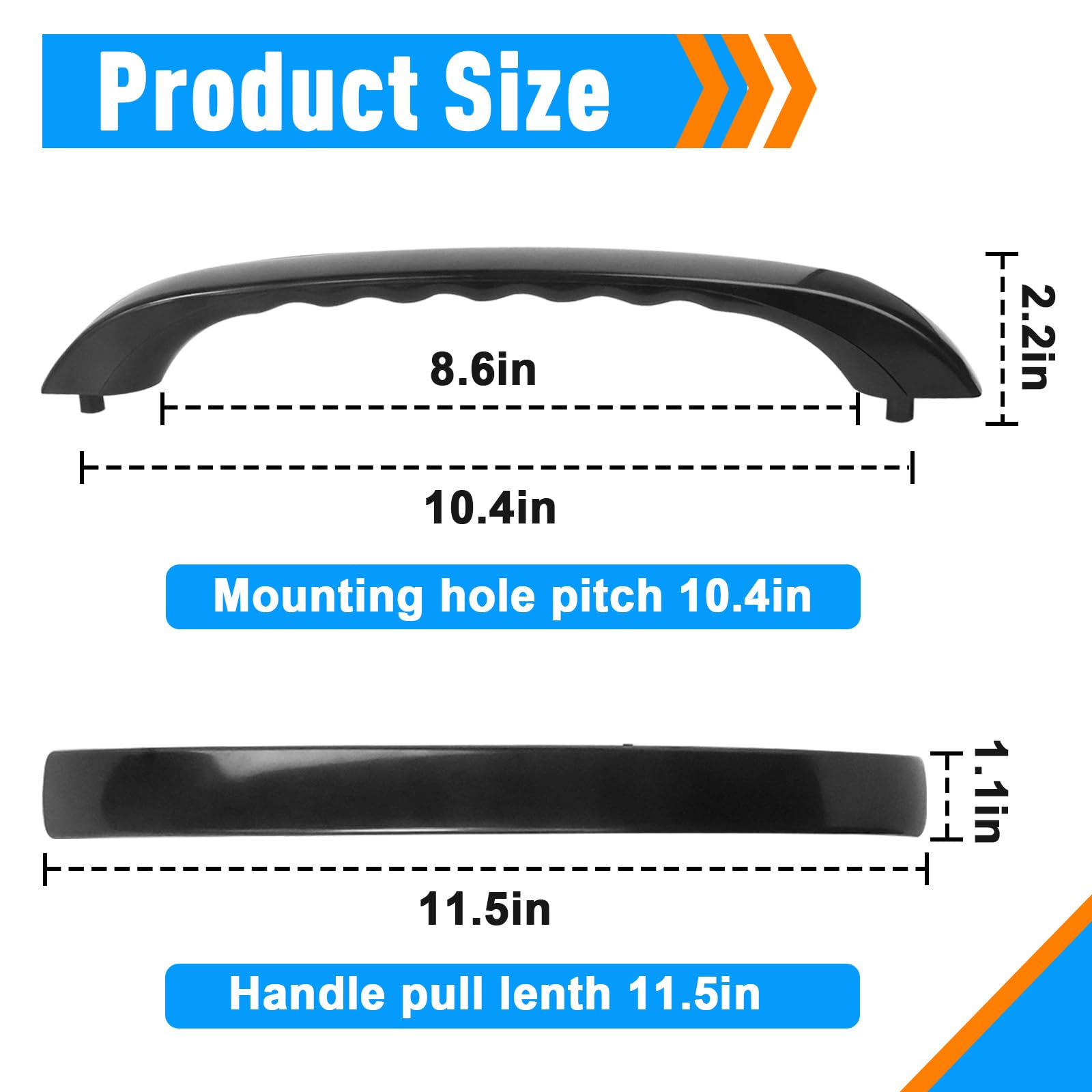 Kamrexi WB15x10020 JVM1330BW door handle replacement provides reliable operation.