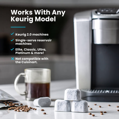 K&J activated charcoal filter improves taste by reducing impurities and odors