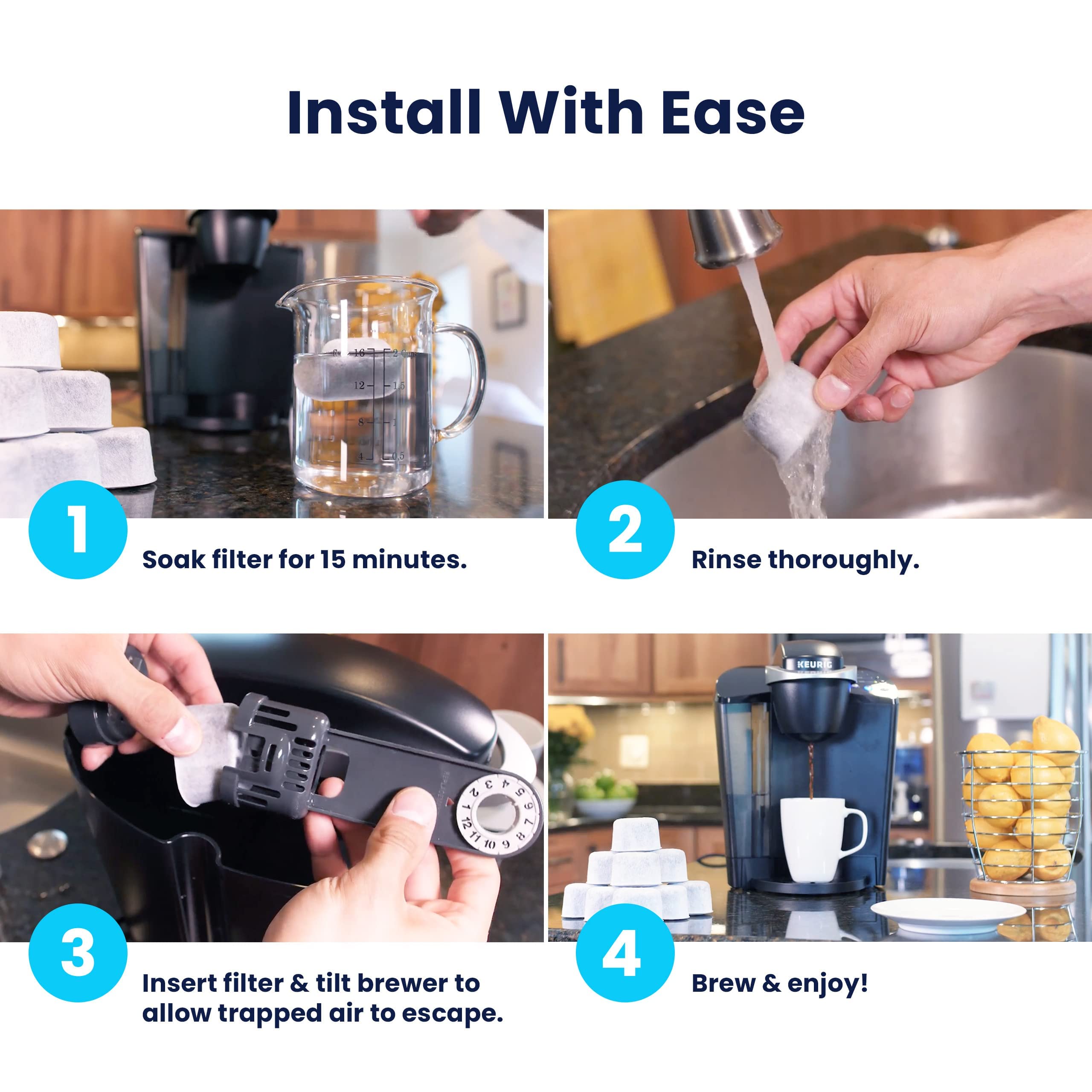 K&J individually sealed Keurig filters safeguard freshness