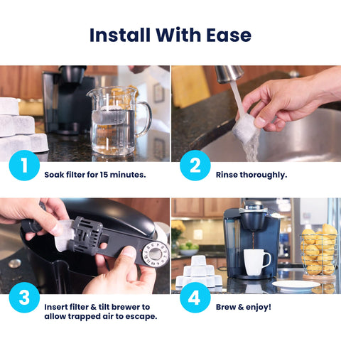K&J individually sealed Keurig filters safeguard freshness