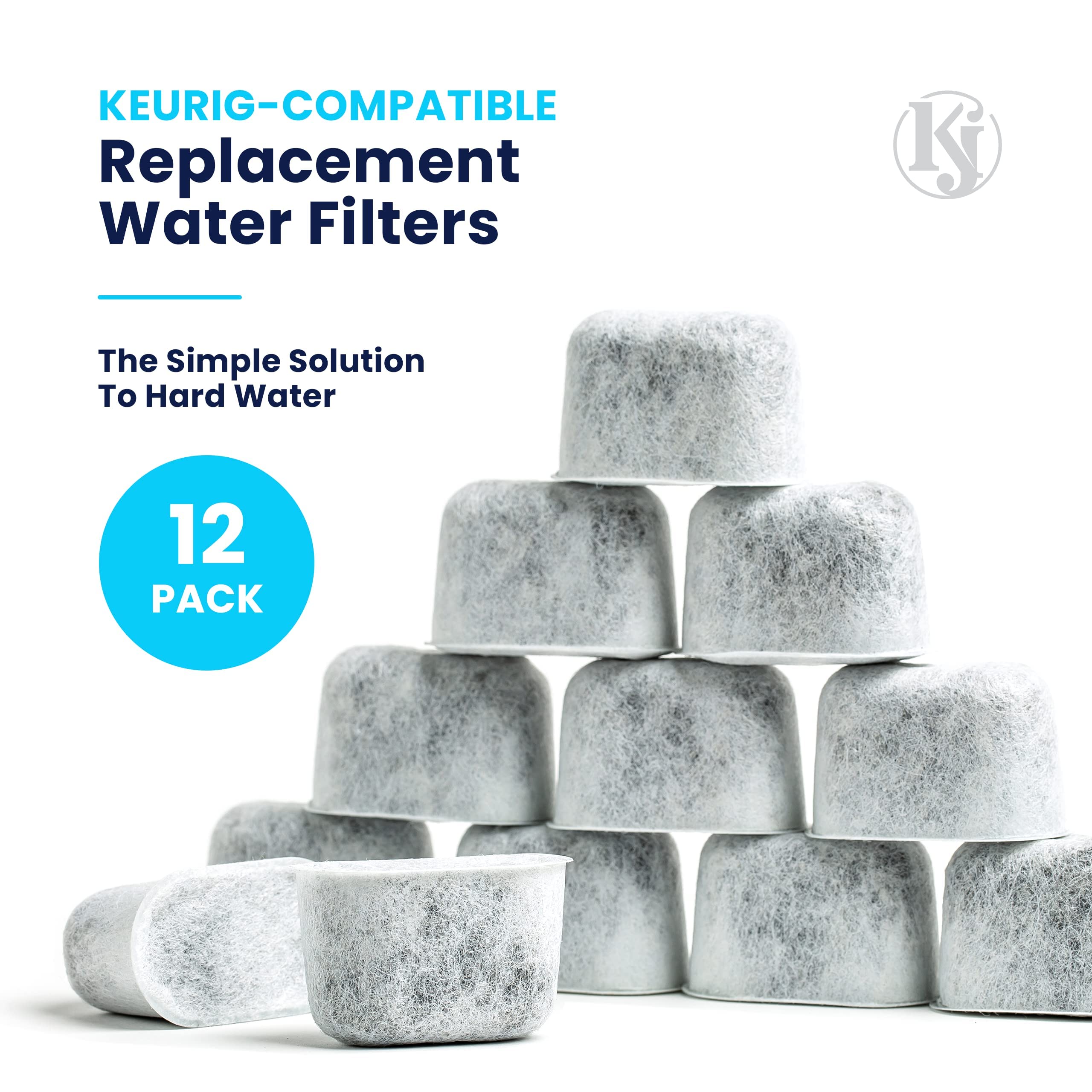 K&J Keurig micromesh technology keeps charcoal in the filter and prevents clogs