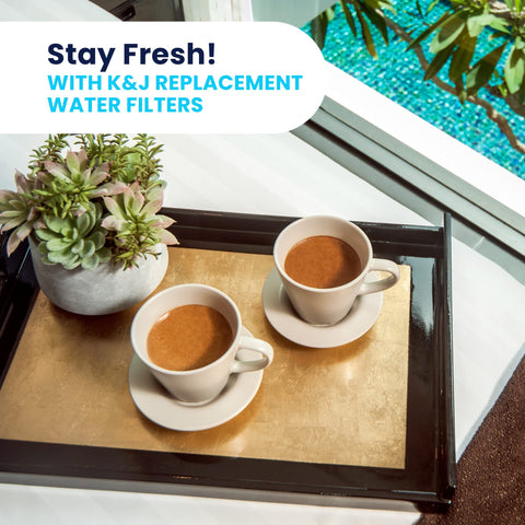 K&J filter helps maintain a clean brewing path for daily coffee