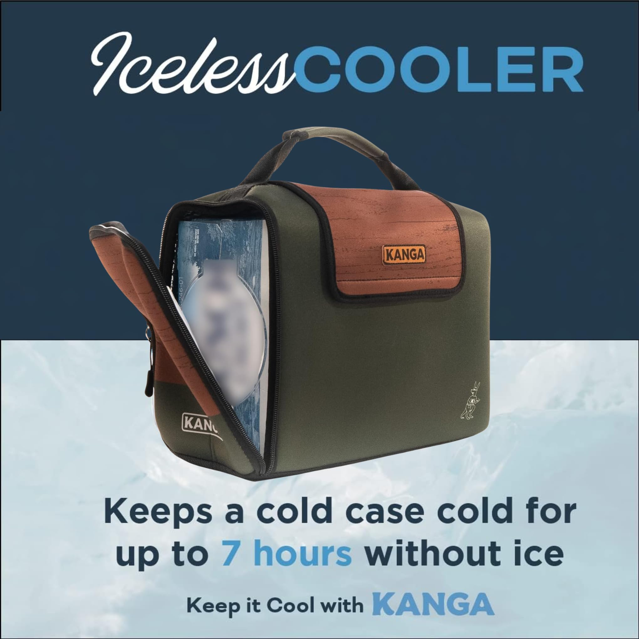 Kanga durable construction stands up to daily use during outings.