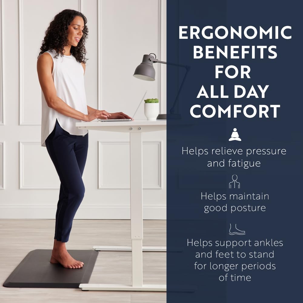 KANGAROO foam-core comfort highlights deep cushioning for long shifts.