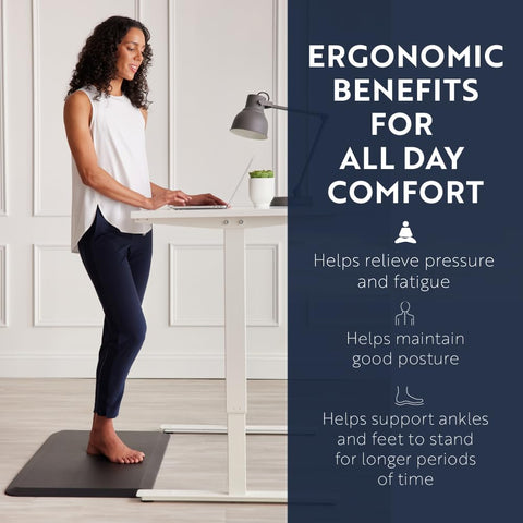 KANGAROO foam-core comfort highlights deep cushioning for long shifts.