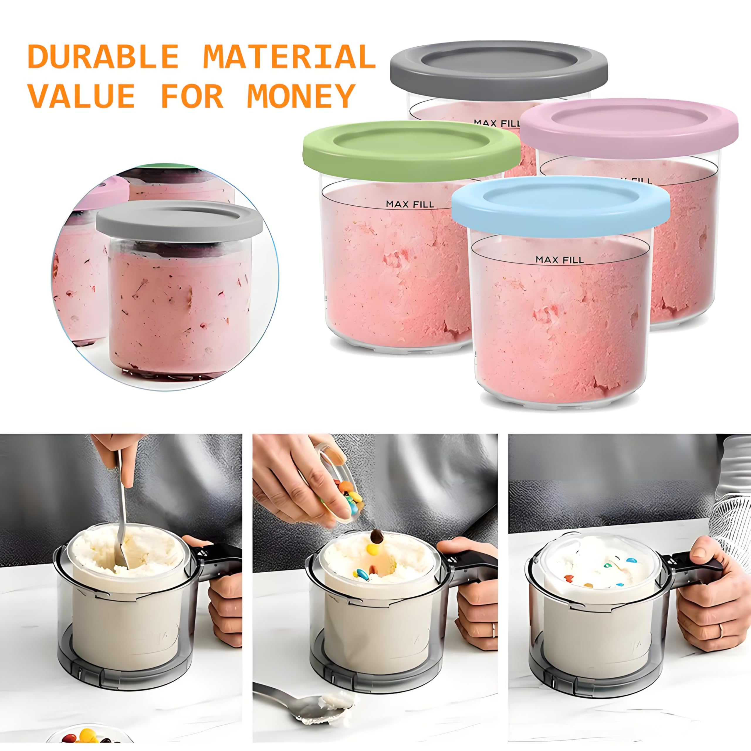 Kangbo BPA-free food-grade plastic for safe dessert storage