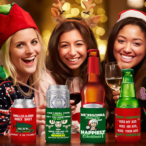Kanmeii holiday party can cozy adds humor and conversation starters.