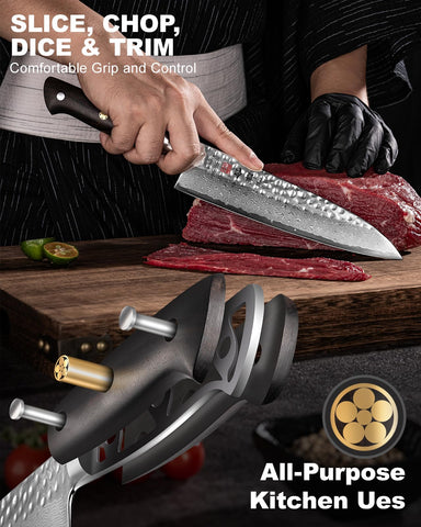 kanngou premium gift box pairs with the knife for a luxurious culinary gift