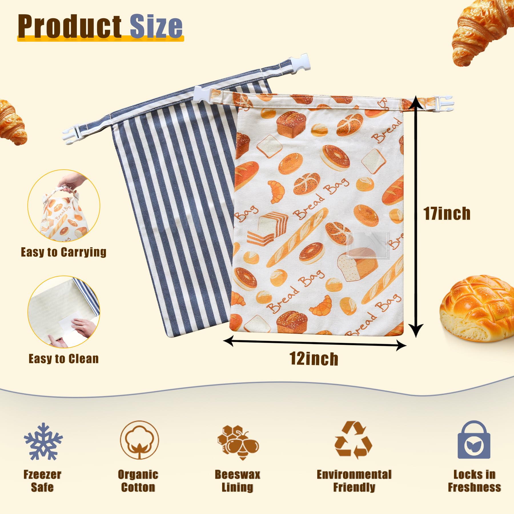 Kanuoc designer prints add style to bread storage solutions.