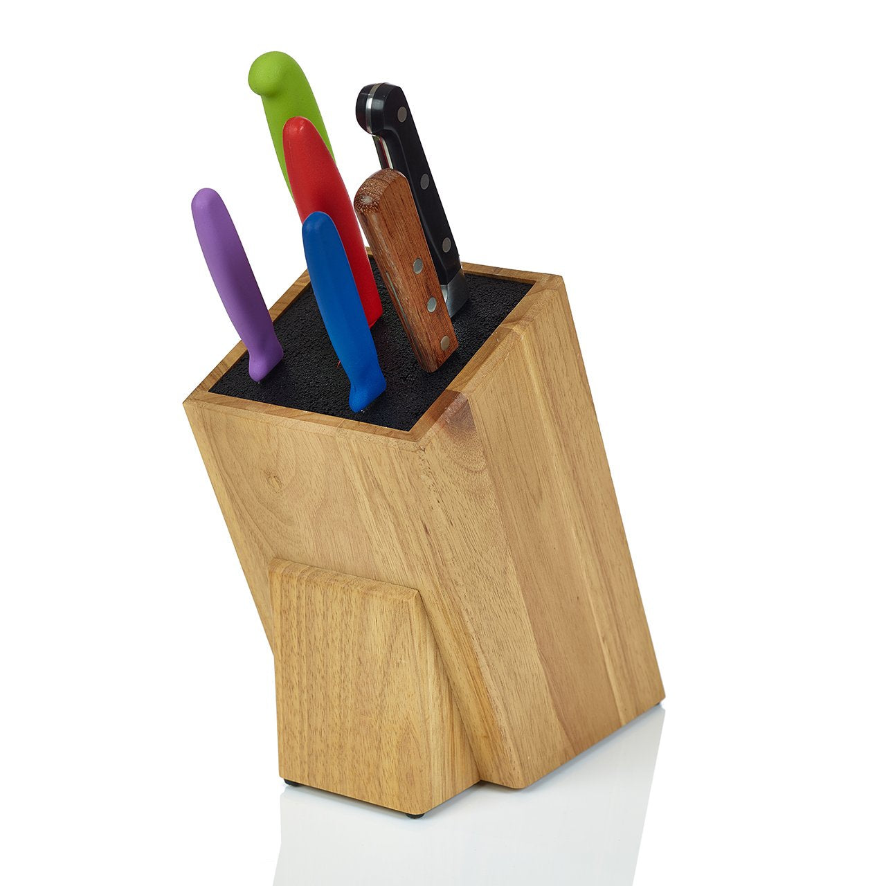 Kapoosh Dice Knife Block universal storage for knives anywhere.