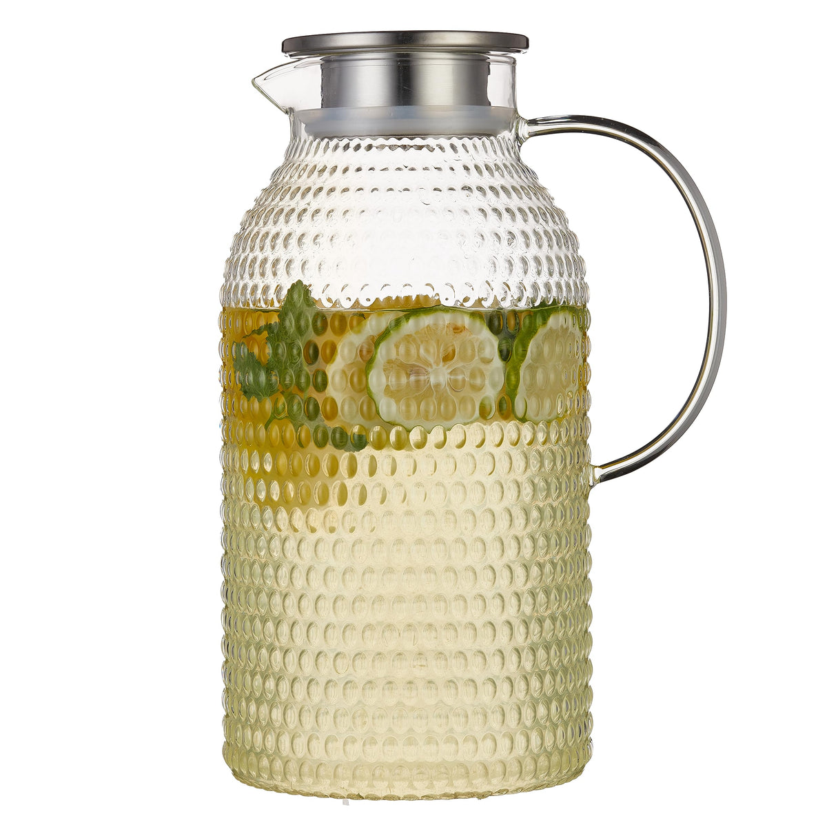 Karafu 100oz-capacity pitcher ready for family servings.