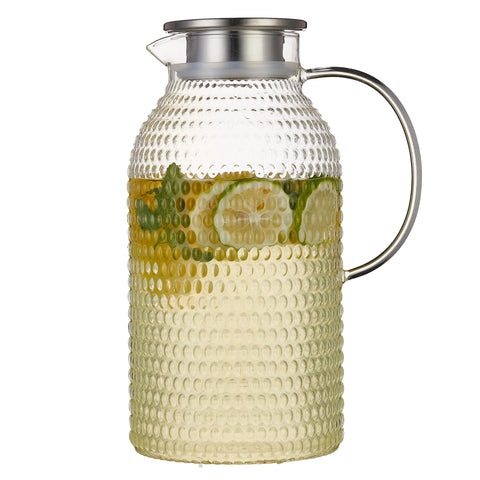 Karafu 100oz-capacity pitcher ready for family servings.