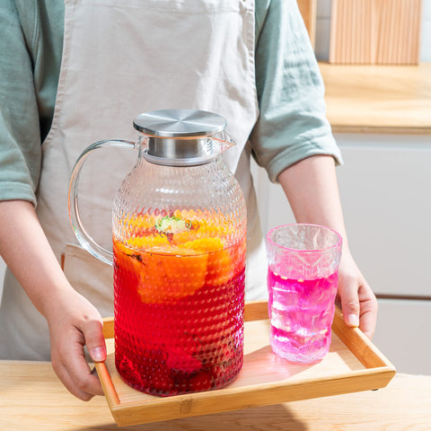 Karafu stovetop-safe glass for hot liquids.