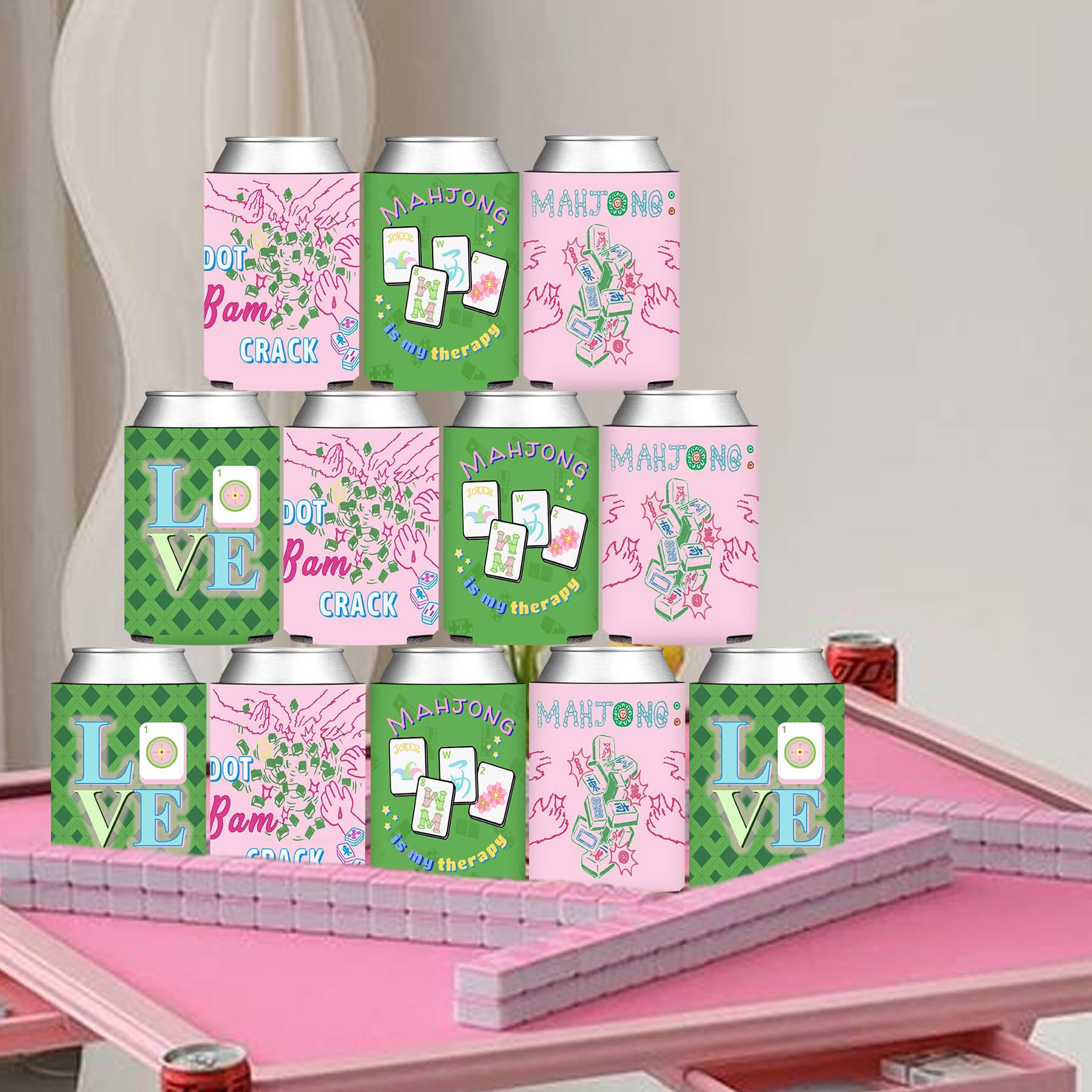 KARAQY can coolers are washable and reusable for multiple occasions.