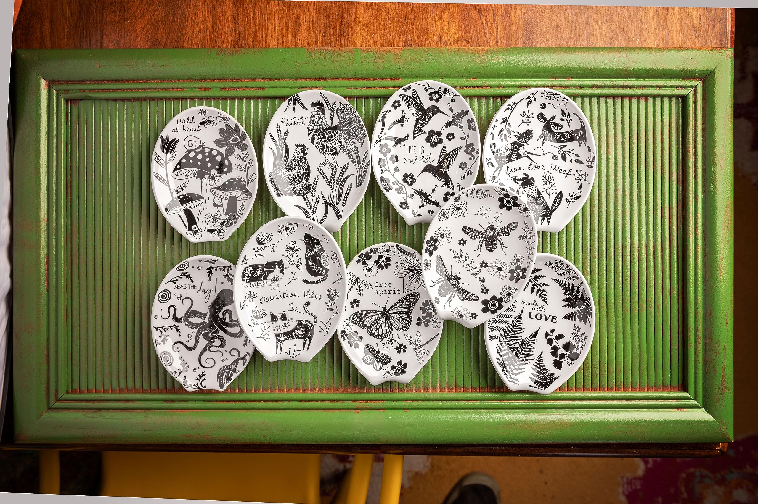 Karma Boho spoon rest collection image hints at gift-ready home decor