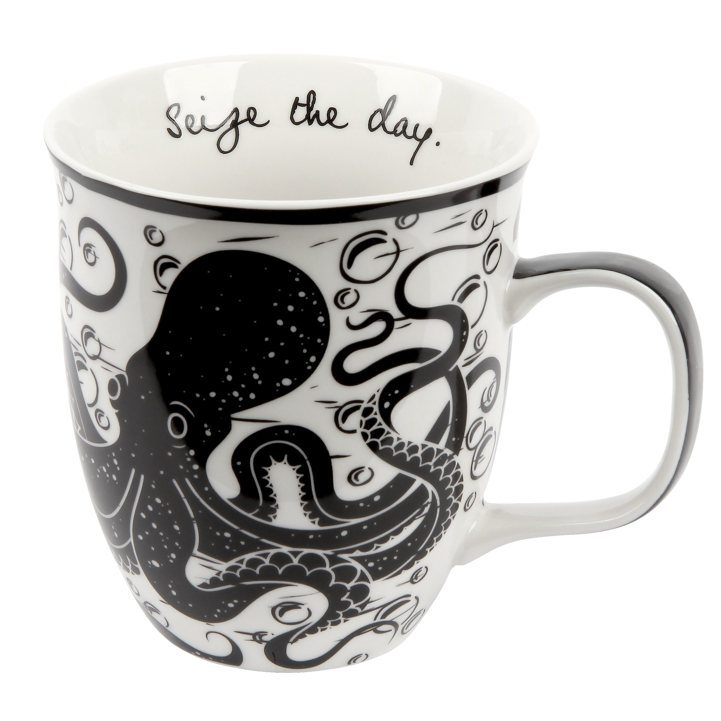 Karma Gifts octopus Boho mug with intricate design for daily coffee rituals.