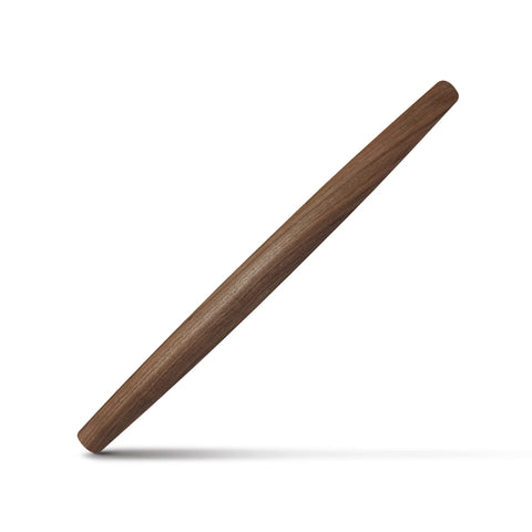 KARRYOUNG French rolling pin 17in walnut wood (french-rolling-pin-17in-walnut-wood) for even dough.