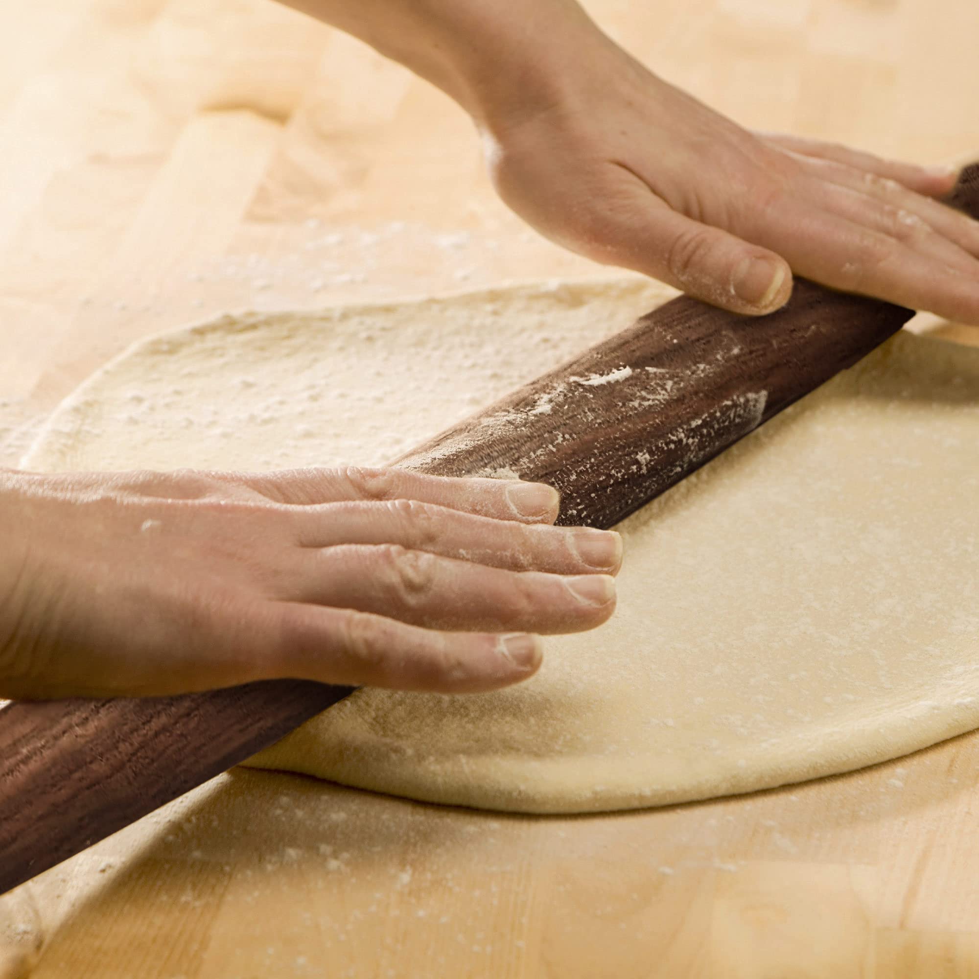 KARRYOUNG easy clean rolling pin (easy-clean-mineral-oil) easy wipe down and restore finish.