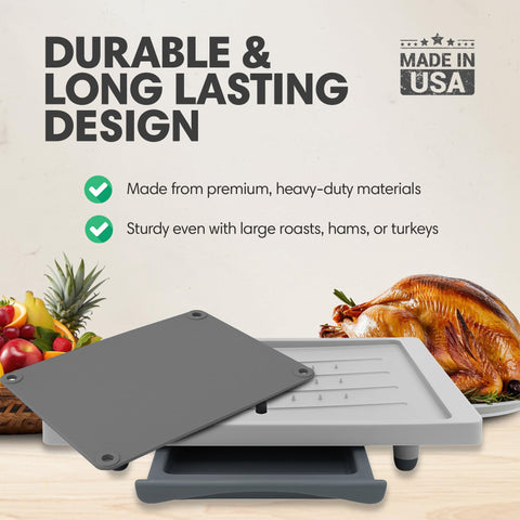 Karving King Plus BPA-free plastic for durable, safe everyday use.