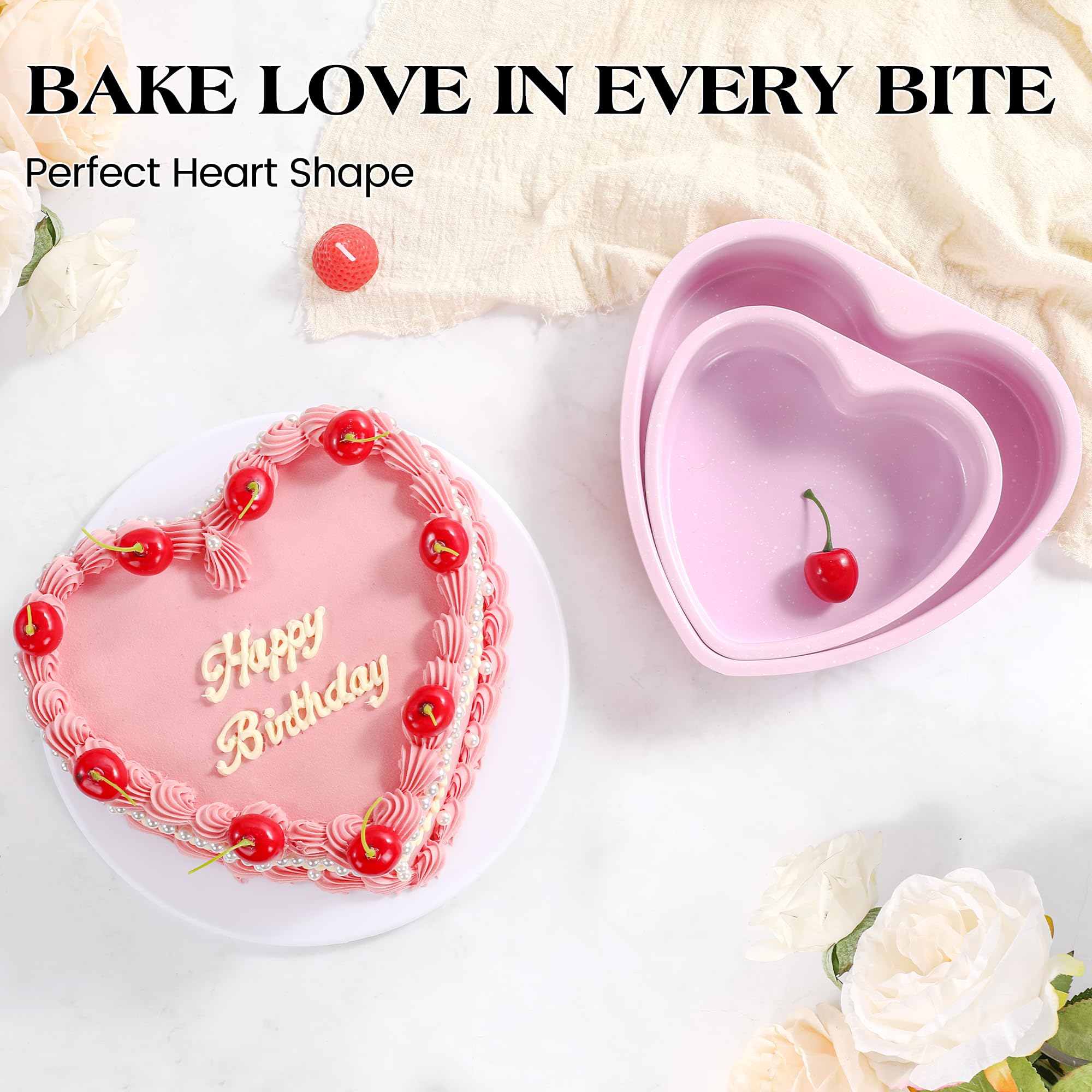 KASHME oven-to-table performance from freezer to 500°F for versatile baking.