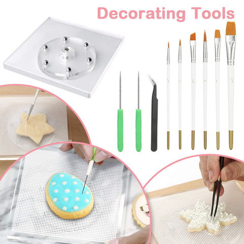 Kasmoire piping and decorating tips for precise designs